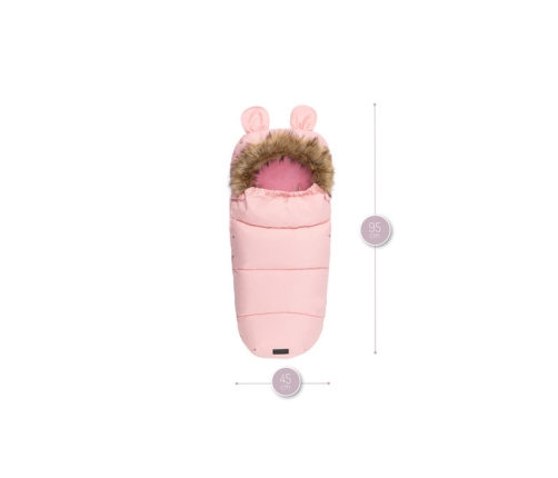 MoMi Śpiworek do Wózka Różowy