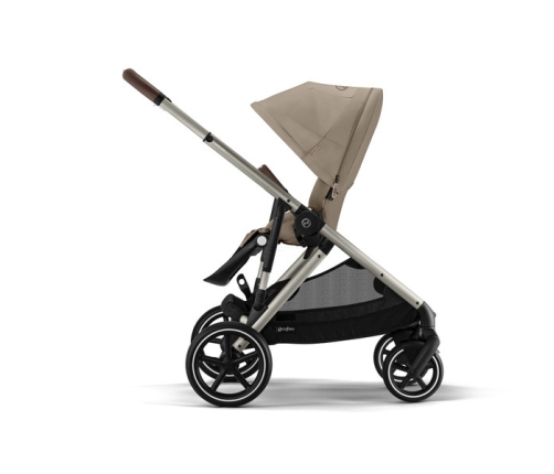 Cybex Gazelle S Almond Beige/Taupe Коляска для двойняшек