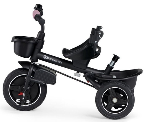 Детский трехколесный велосипед Kinderkraft Spinstep 5in1 Platinum grey