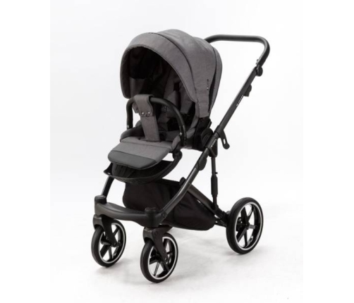 Adamex Lumi Air Lux Wózek Głęboko-Spacerowy PS-108 Stelaż Ciemny Grafit