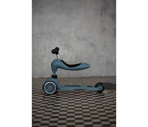 Skrejritenis Bērniem ar sēdekli Scootandride Highwaykick 2in1 Steel