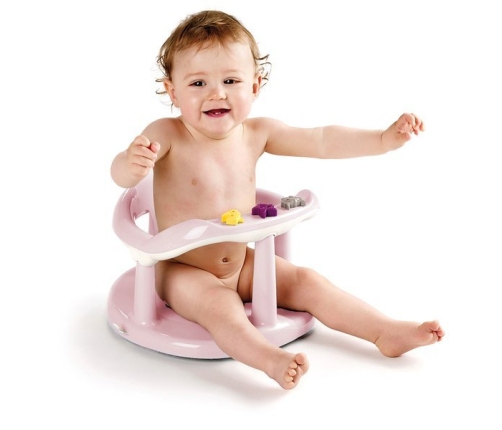 Thermobaby - Krzesełko do kąpieli  Różowy