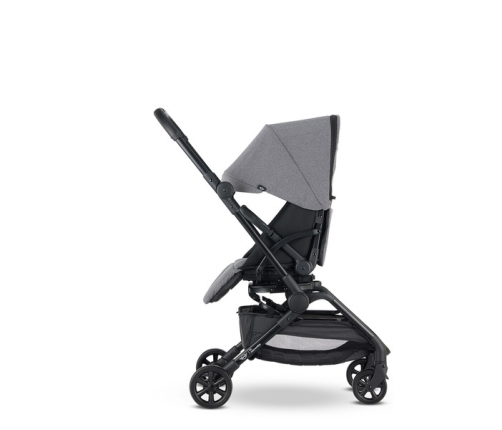 Mini by Easywalker Buggy Turn Kompaktowy Wózek Spacerowy z Obrotowym Siedziskiem 360 Soho Grey