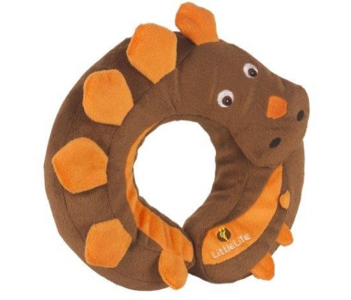 LittleLife Zagłówek Podróżny do Samochodu Dinozaur