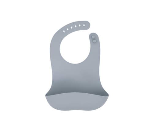 MoMi AMI Zestaw Silikonowych Naczyń dla Dzieci Szary