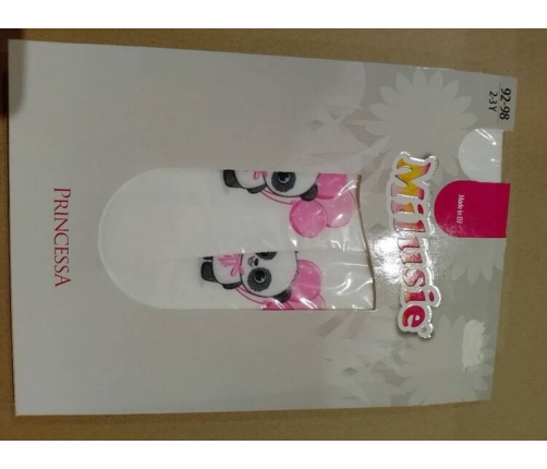 Milusie Rajstopy Dziewczęce Rozmiar 92/98 Mix Kolorów