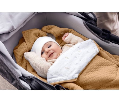 Bērnu ratu guļammaiss BeSafe Voksi Breeze Light Grey