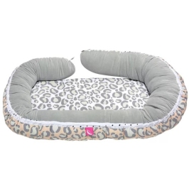 Motherhood Gniazdo Niemowlęce + Kojec Junior 2w1 Ocelot Łososiowy Motherhood Gniazdo Niemowlęce + Kojec Junior 2w1 Ocelot Łososiowy