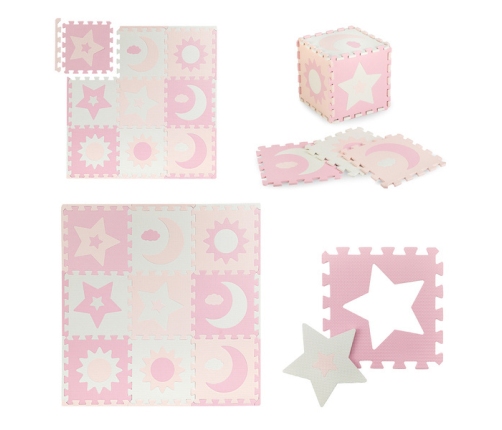 Momi Nebe Puzzle Piankowe Różowe