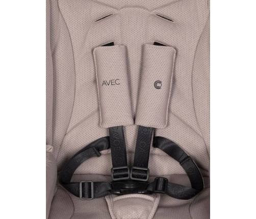 Cavoe Avec 2024 Wózek Głęboko-Spacerowy Bliźniaczy 2w1 Taupe