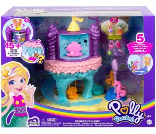 Mattel Polly Pocket Zestaw Lunapark Zatoka Syren