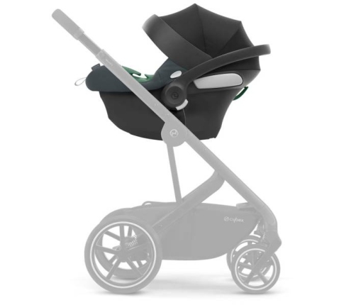Cybex Aton B2 i-Size Steel Grey Детское автокресло 0-13 кг + Isofix Base One