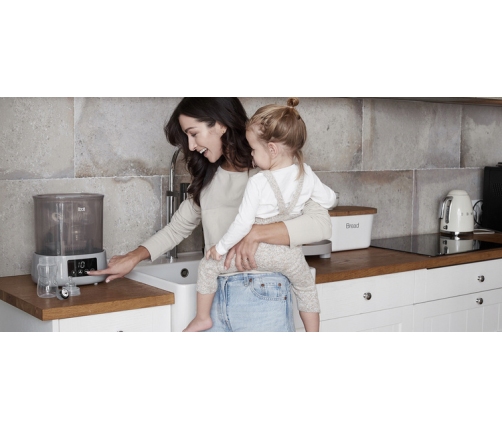 Pudelīšu sildītājs un sterilizators 2in1 ar žāvēšanu Lovi 12/209 + pudelīte