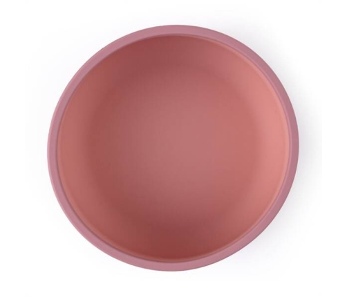 Petite&Mars Dwukolorowa Miseczka Take&Match 6m+ Dusty Rose