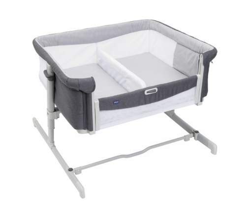 Chicco Next2Me Twins Łóżeczko Dostawne dla Bliźniąt Magnet Grey