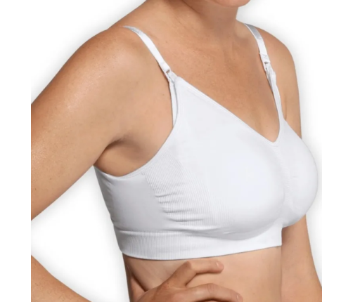 Carriwell Bezszwowy Biustonosz Do Karmienia S Box Biały 3005