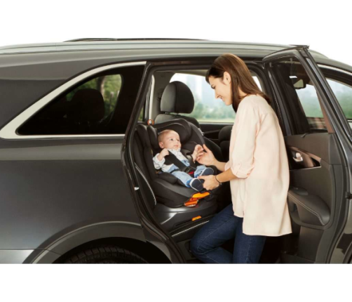 Chicco Around U I-Size Fotelik Samochodowy 0-18 kg RWF Jet Black