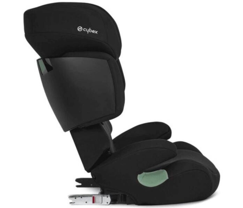 Cybex Solution X I-Fix Pure Black Bērnu autosēdeklis 15-50 kg + BabySafe organizators un jostas pārvalks