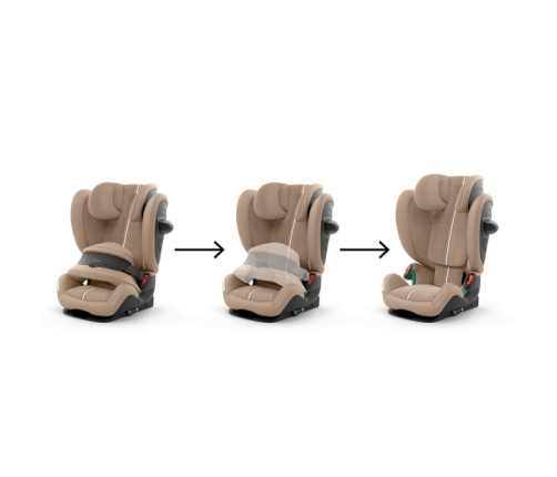 Cybex Pallas G2 I-Size Plus Fotelik Samochodowy 9-50 kg  Almond Beige Plus