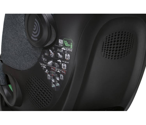 Chicco Bi-Seat I-Size Air Fotelik Samochodowy 0-36kg Black Air