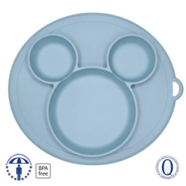 MYROYS Talerzyk z Przyssawką Niebieski MYROYS Talerzyk z Przyssawką Niebieski