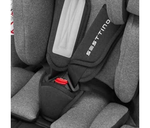 Sesttino SecurePro Fotelik Samochodowy Gray 0-36 kg