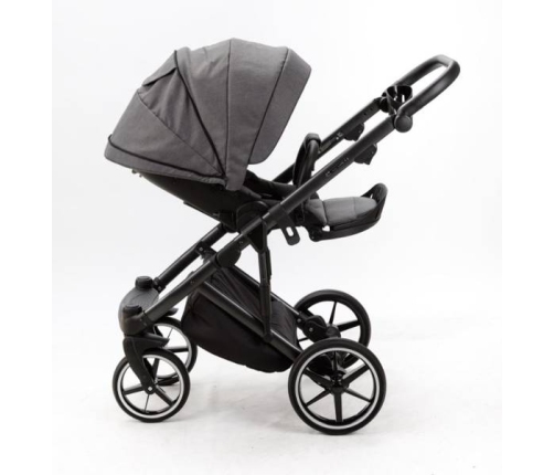 Adamex Lumi Air Lux Wózek Głęboko-Spacerowy PS-108 Stelaż Ciemny Grafit