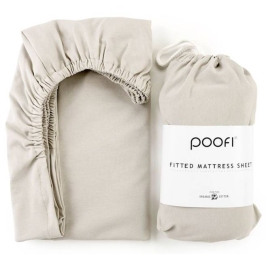 Poofi Prześcieradło Organic&Color 60x120 Latte PF 636