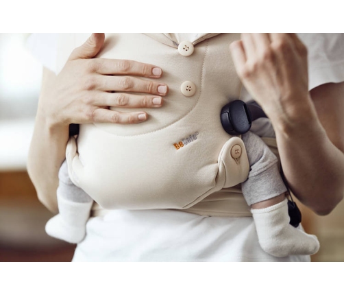 BeSafe Newborn Haven Nosidełko Dla Noworodków Jasny Szary