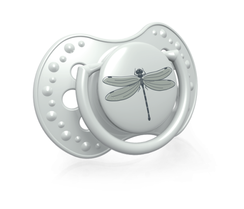 Lovi Dynamiczny Smoczek Uspokajający Silikonowy 0-3m 2szt. 22/869 Botanic Boy