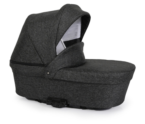 Kunert Molto Premium Wózek Głęboko-Spacerowy 2w1 Grafit Jeans Złota Rama Koła Żelowe