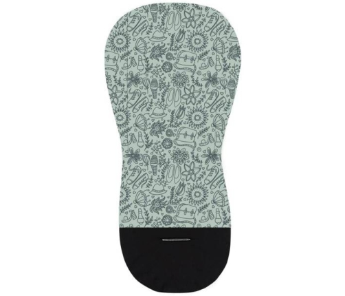 Petite&Mars Foamy Dwustronna Wkładka do Wózka Green Hipster