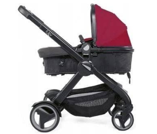 Chicco Fully Red Passion Детская Коляска-трансформер 2 в 1