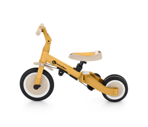 Petite&Mars Turbo Wielofunkcyjny Rowerek Trójkołowy 5w1 Intense Ochre