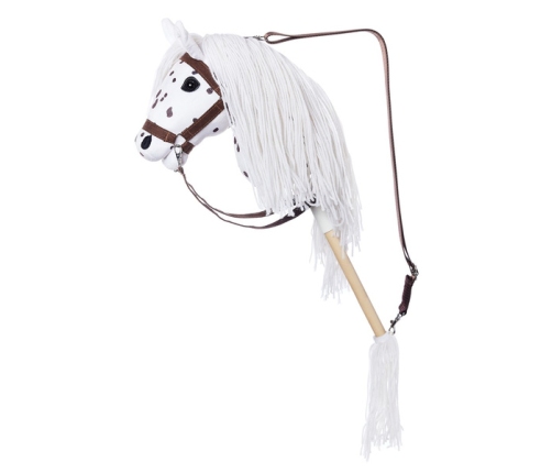 Hoppihorse Koń na Kiju Hobby Horse A4 Biały 64cm