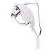 Hoppihorse Koń na Kiju Hobby Horse A4 Biały 64cm