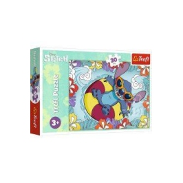 Trefl Puzzle Lio&Stitch Na Wakacjach 30 Elementów Trefl Puzzle Lio&Stitch Na Wakacjach 30 Elementów