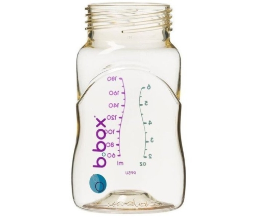 B.BOX Butelka ze smoczkiem do karmienia niemowląt wykonana z PPSU, 180ml