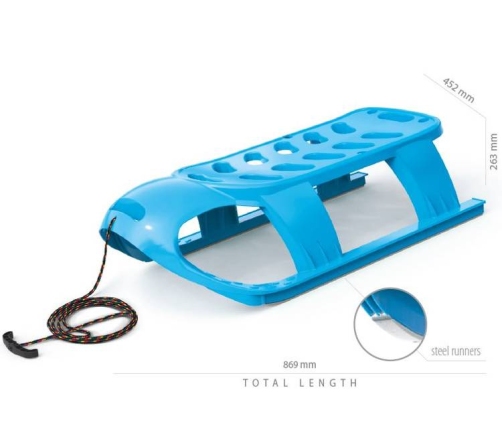 Prosperplast Beezy Sanki Dziecięce Zielone