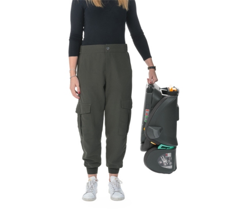 Chicco Fold&Go I-Size Fotelik Samochodowy Air Graphite