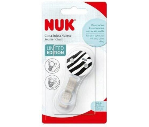 Nuk Tasiemka do Smoczków Uspokajających Monochromatyczna