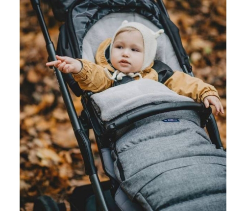 Zaffiro iGrow Plus Melange Grey Bērnu ratu guļammaiss