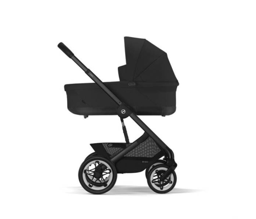 Cybex Talos S Lux Wózek Głęboko-Spacerowy Rama Czarna Moon Black