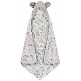 Bambusowy Kocyk do Fotelika  90x90 cm Balony