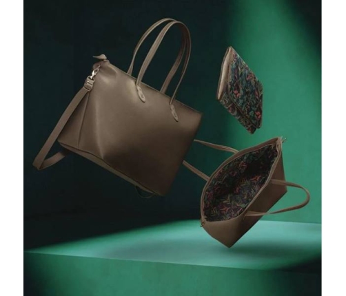 Kinderkraft Treasurebag Torba Dla Mamy z Przewijakiem Nature Vibes Dark Grey