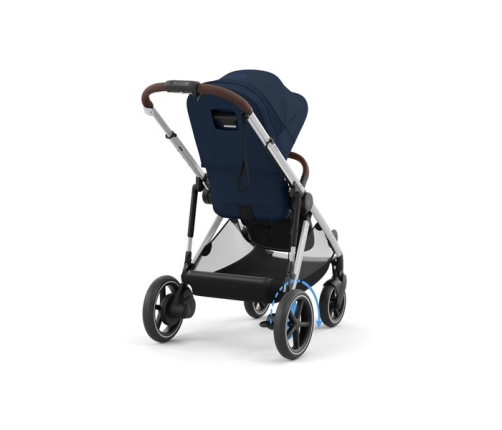 Cybex E-Gazelle S Ocean Blue Pastaigu rati + Guļammaiss Cybex Snogga 2 Ocean Blue