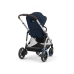 Cybex E-Gazelle S Ocean Blue Pastaigu rati + Guļammaiss Cybex Snogga 2 Ocean Blue