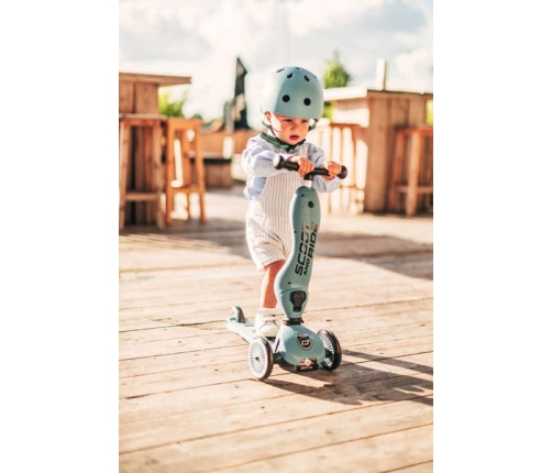 Skrejritenis Bērniem ar sēdekli Scootandride Highwaykick 2in1 Steel