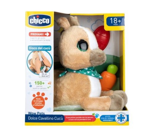 Chicco Wow Pets Kucyk A Kuku Zabawka Interaktywna Pluszak
