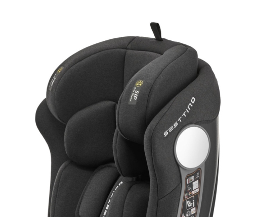 Sesttino Hexagon Pro i-SizeFotelik Samochodowy Black 0-36 kg